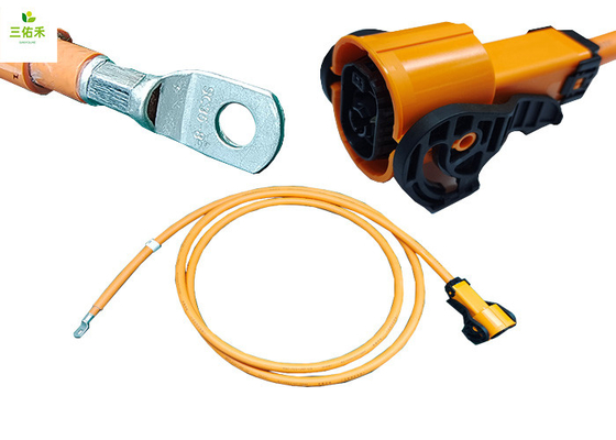 AC1000V DC1500V High Voltage Wire Harness 35MM2 Energy Storage Power Wire Harness New Energy Wire Harness Copper Nose Te