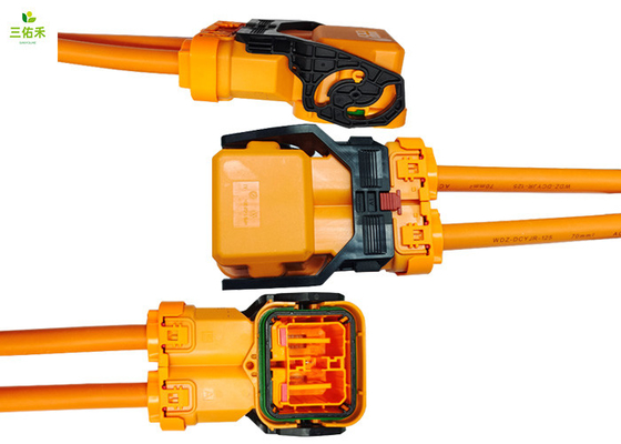 PBT-GF30 Connector Harness AC1000V DC1500V High Voltage Harness WDZ-DCYJR-125 70MM2 New Energy Harness Negative