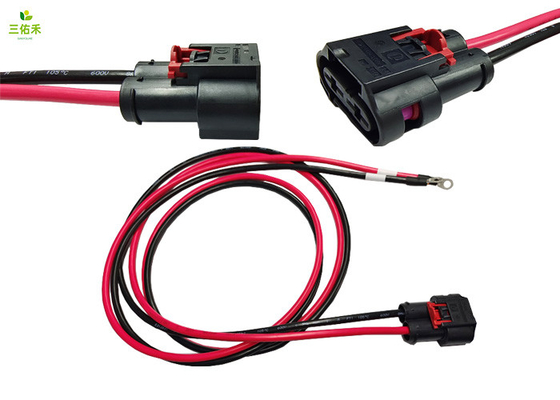 AC600V DC600V High Voltage Wire Harness PBT-HI-GF(10) Connector to O-ring Wire Harness New Energy Vehicle Wire Harness