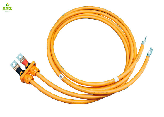 WDZ-DCYJR-125 70MM2 New Energy Wiring Harness AC1000V DC1500V High Voltage Wiring Harness Copper Nose Terminal Wiring