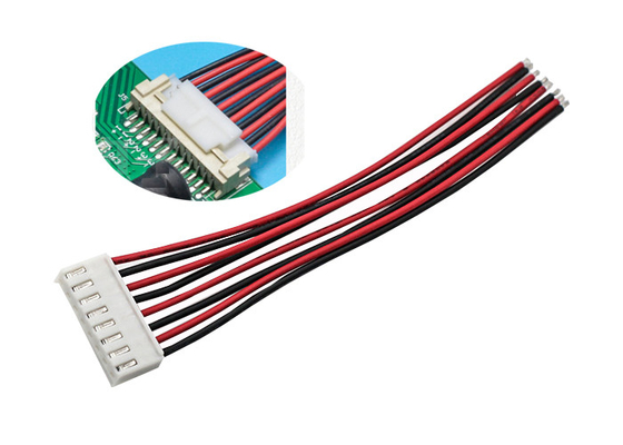 End Tinned 100mm 8 Pin 18AWG Industrial Wiring Harness