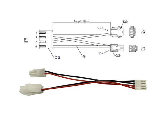 1000V Electrical Wiring Harness