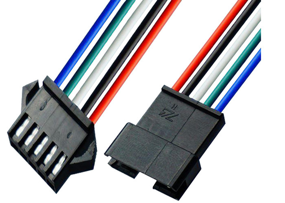 100mm 5 Pin 1.0mm Electric Vehicle Wiring Harness