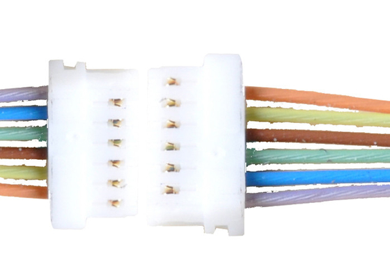 100MM Puncturing 6 Pins 0.8mm Medical Wiring Harness