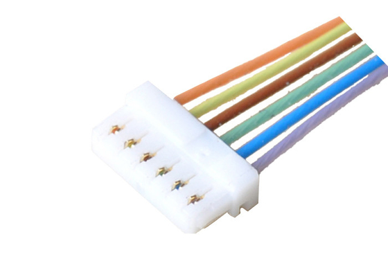 100MM Puncturing 6 Pins 0.8mm Medical Wiring Harness