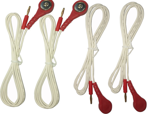 Banana Plug 1 Core 0.8mm Medical Grade Power Cable