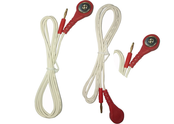 Banana Plug 1 Core 0.8mm Medical Grade Power Cable