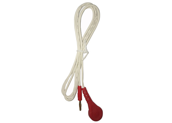 Banana Plug 1 Core 0.8mm Medical Grade Power Cable