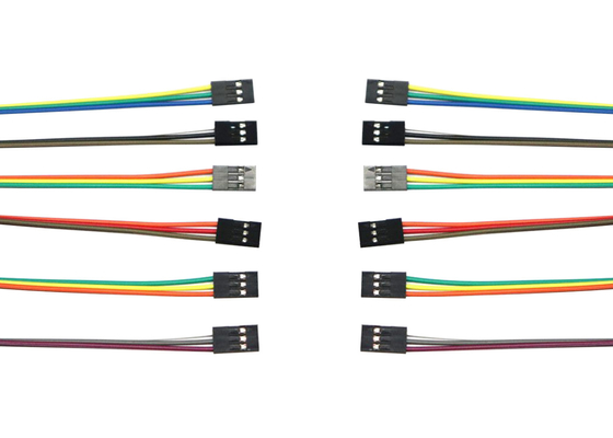 Female To Female 20cm 2.54mm Medical Wiring Harness