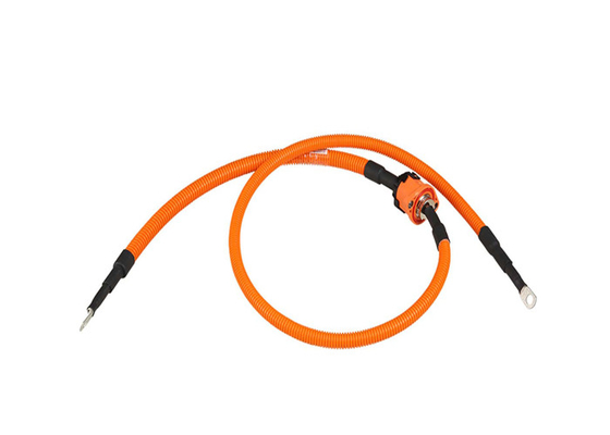 Waterproof 500mm Negative High Voltage Wire Harness