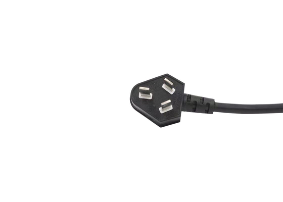 Fire Retardant Three Plug 10A 1000mm Medical Power Cable