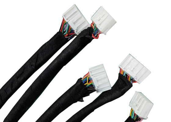 Multi Pins 22 AWG 300mm New Energy Vehicle Wiring Harness