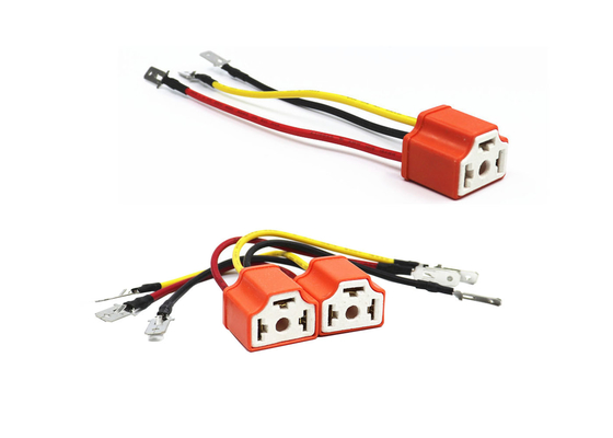 Three Plug Base 1600mm New Energy Vehicle Wiring Harness