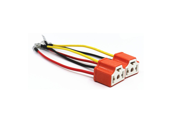 Three Plug Base 1600mm New Energy Vehicle Wiring Harness