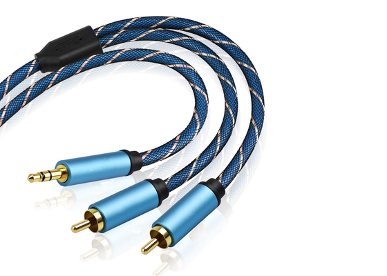3.5/2 RCA Gold Plated Extension Cable