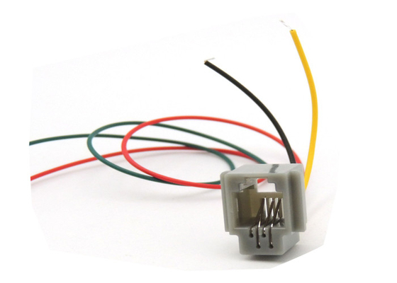 4 Pin 100mm 20 AWG 125V Cable Wiring Harness