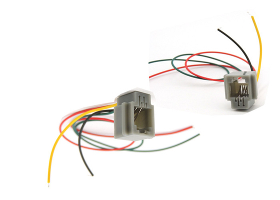 4 Pin 100mm 20 AWG 125V Cable Wiring Harness
