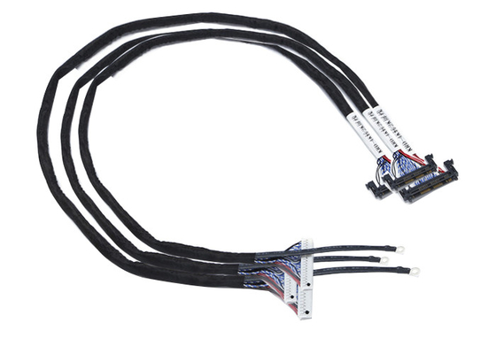 9 Core 22 AWG PVC Insulation 0.75mm2 LCD Screen Cable