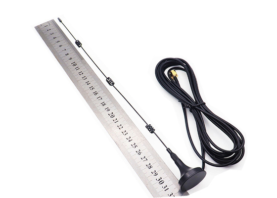 Vertical Black SMA 3000mm High Gain Wifi Antenna