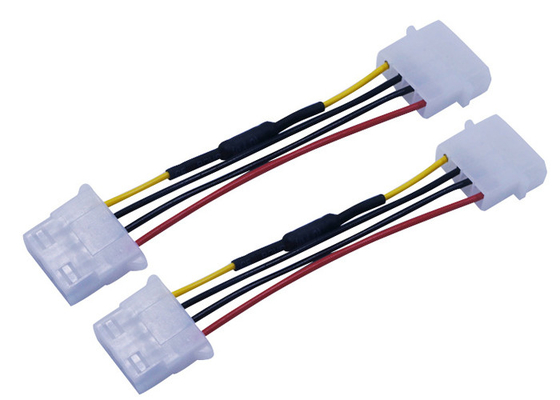 Fan Speed Down 4 Pins 110mm Wire Harness Assembly