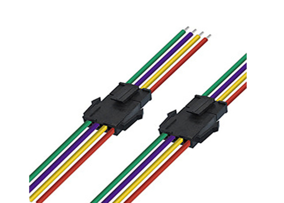Tinned Wire To Board 2 Pins 22 AWG Wire Cable Harness
