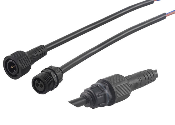 Low Frequency 2 Pins 500mm 50A Waterproof Cable Wire
