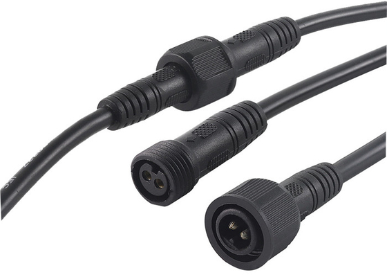 Low Frequency 2 Pins 500mm 50A Waterproof Cable Wire