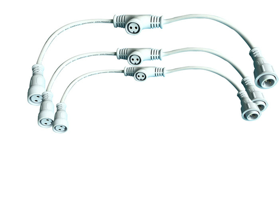T Type 10A 2 Pins 400mm Waterproof Cable Wire