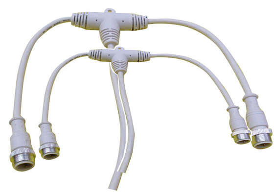 T Type 10A 2 Pins 400mm Waterproof Cable Wire