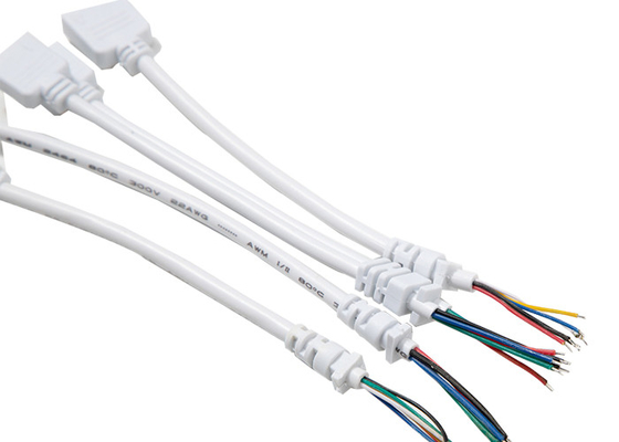 Waterproof 20AWG 2 Pins 100mm Female And Male Cable