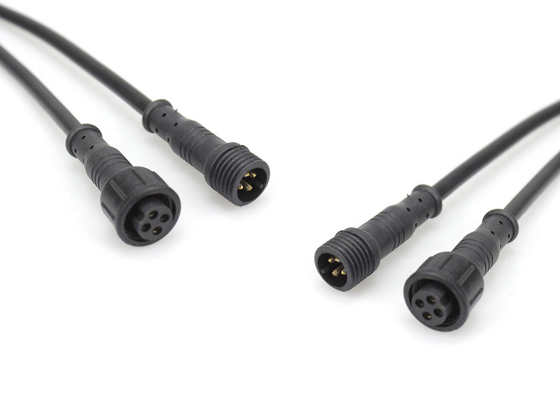 RGB Lights 3000mm 4 Pin 24 AWG M12 Extension Cable