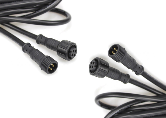 RGB Lights 3000mm 4 Pin 24 AWG M12 Extension Cable