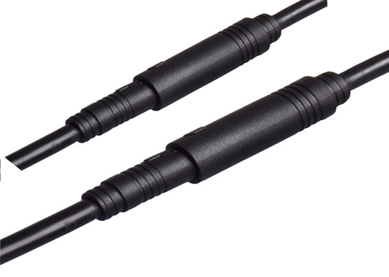 Black PVC IP67 9 Core 6mm Waterproof Cable Wire