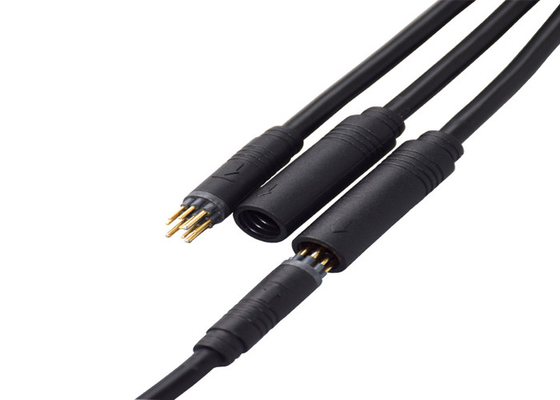 Black PVC IP67 9 Core 6mm Waterproof Cable Wire