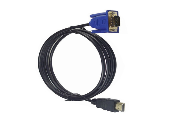 15 Core HDMI To VGA 1800mm Converter Adapter Cable