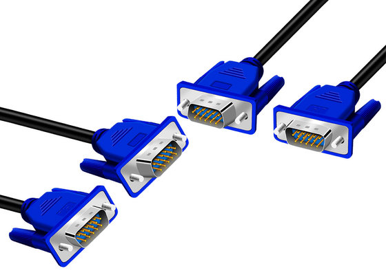 VGA Display PVC Jacket 1500mm Converter Adapter Cable