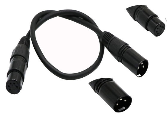 XLR 5 Pins XLR 3 Pins 500mm Microphone Converter Cable