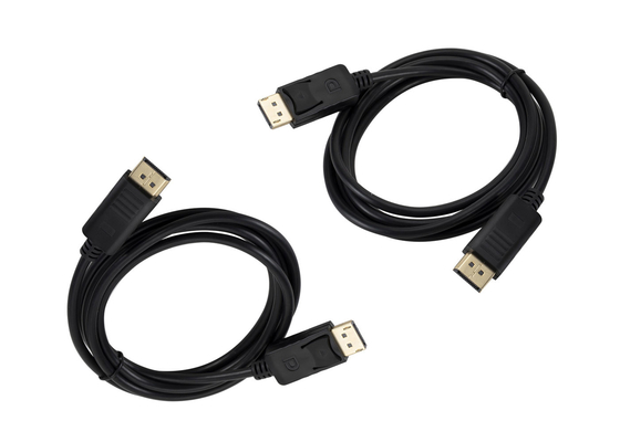Display Port Molded Male To Male 1.8M DP To DP Cable