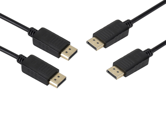 Display Port Molded Male To Male 1.8M DP To DP Cable