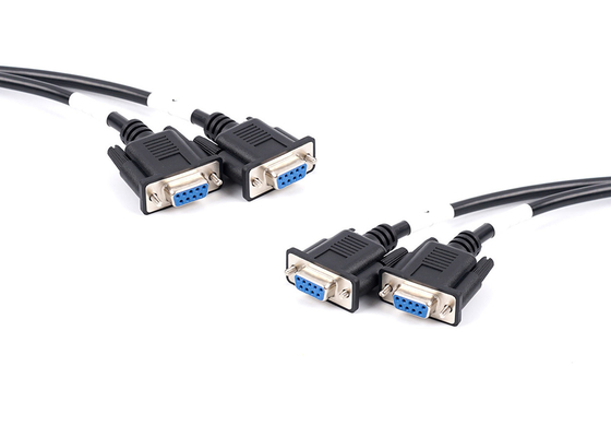 PVC Jacket Tinned Copper 260mm DB9 Serial Cable