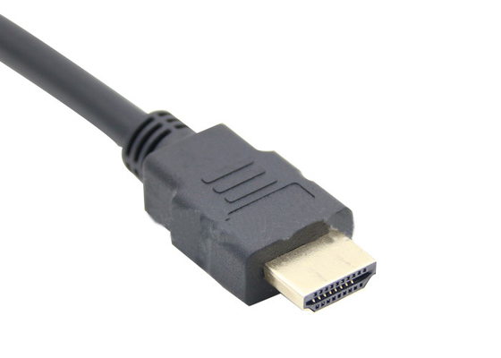Injection Black 300mm 2 To 1 HDMI Adapter Cable