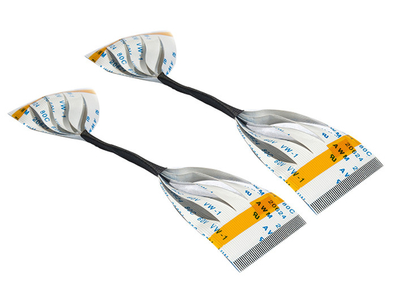 ISO 34 AWG 0.5mm 20N FFC Flexible Flat Cable