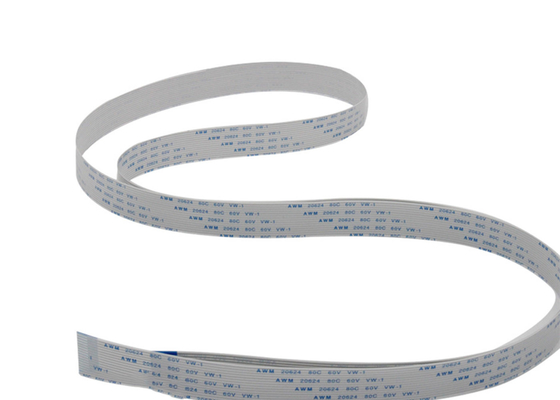 1000mm PE Sheath 15p 1.0mm FFC Flexible Flat Cable