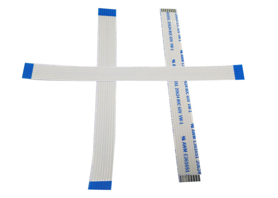 Strip Shape 0.5mm 8 Pins 28 AWG FPC Flat Cable