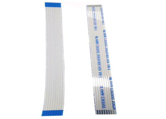 Strip Shape 0.5mm 8 Pins 28 AWG FPC Flat Cable
