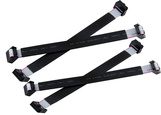 30 AWG UL 2.54P PVC 150MM IDC Ribbon Cable