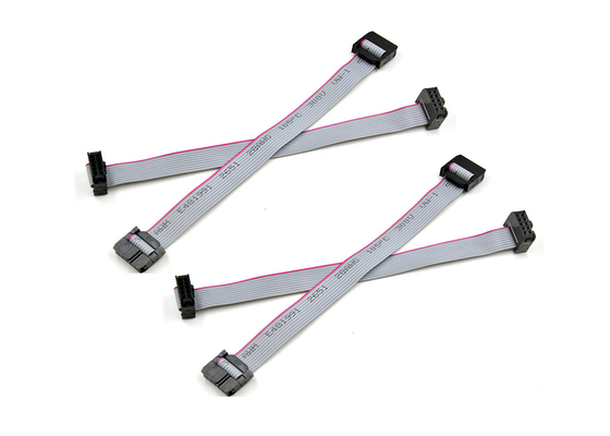 IATF 10 Pins Finished 2.54mm IDC Ribbon Cable