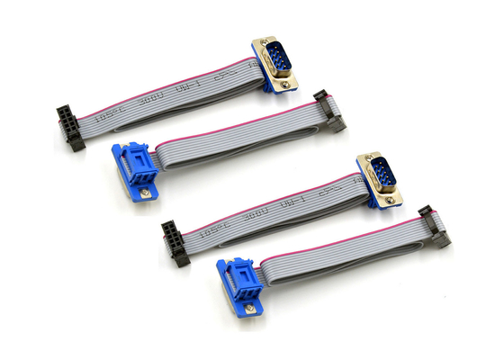 2.54 IDC To D-SUB 10 Pins IDC Ribbon Cable