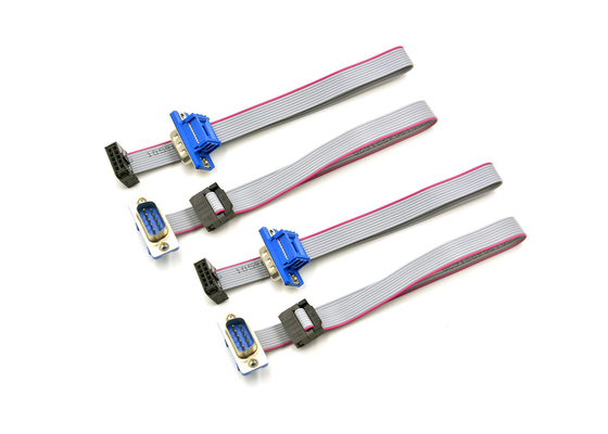 2.54 IDC To D-SUB 10 Pins IDC Ribbon Cable