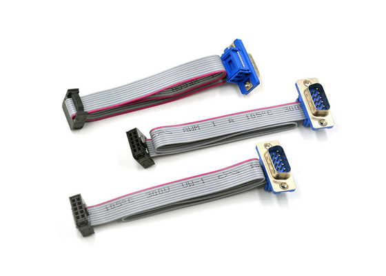 2.54 IDC To D-SUB 10 Pins IDC Ribbon Cable